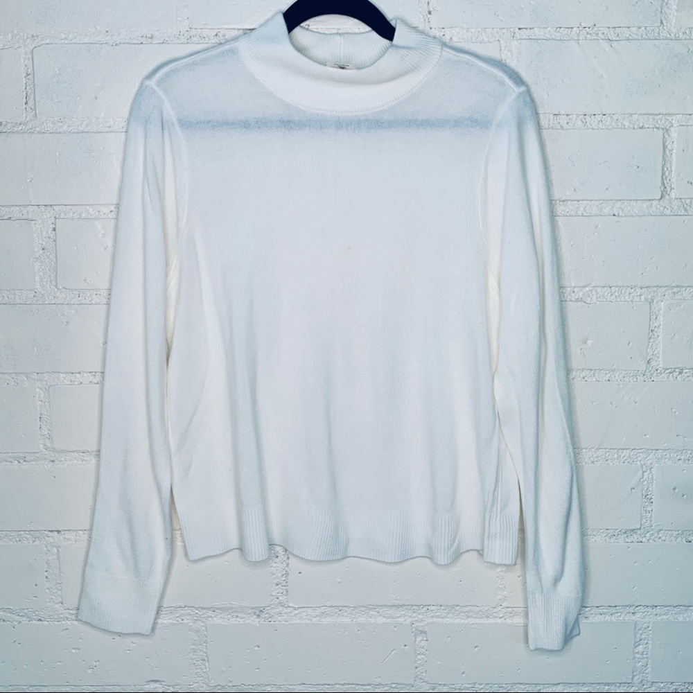 Vintage Mock Neck Soft Sweater